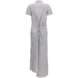 Multicolor Silk Casual Dress