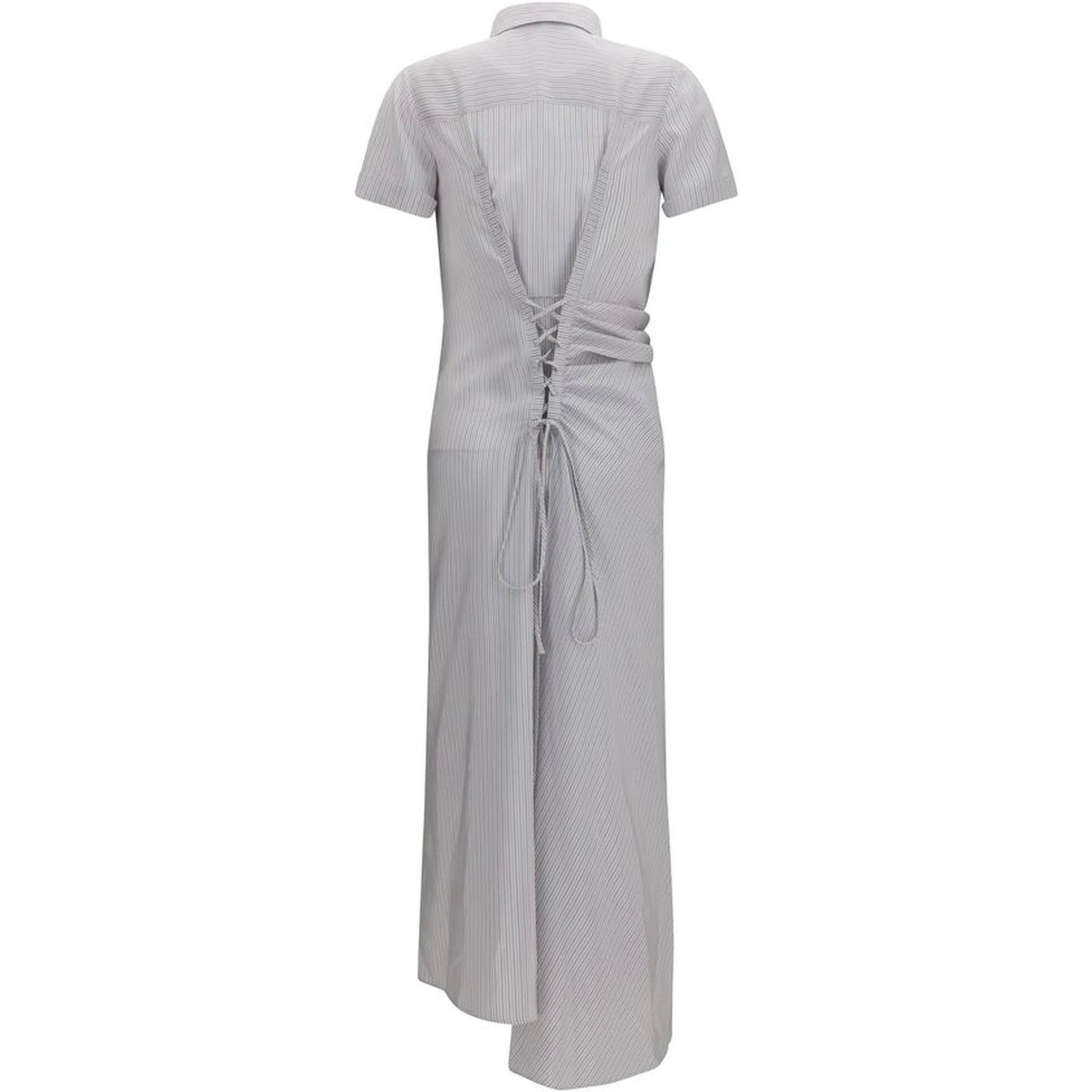 Multicolor Silk Casual Dress