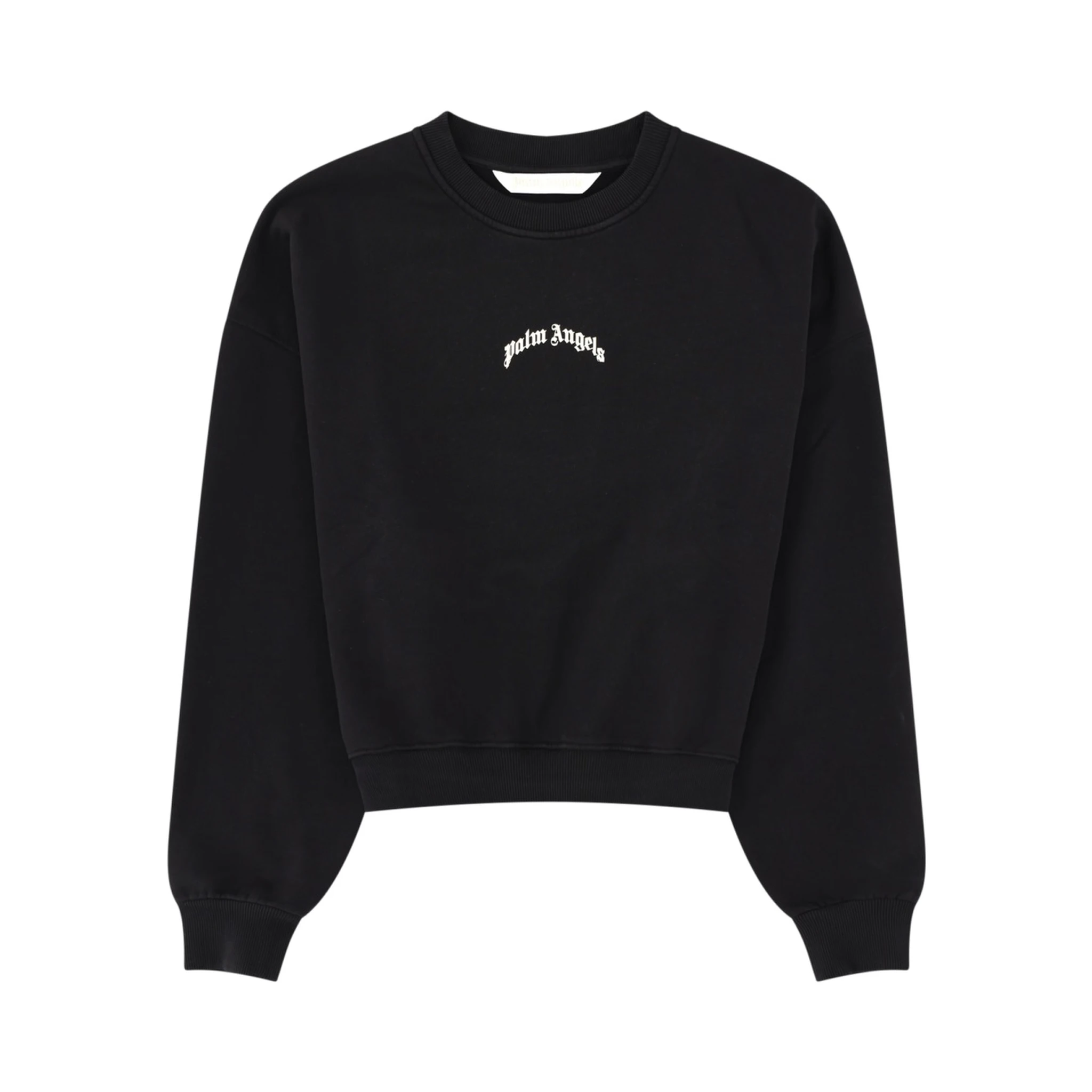 FELPA CROP CON LOGO