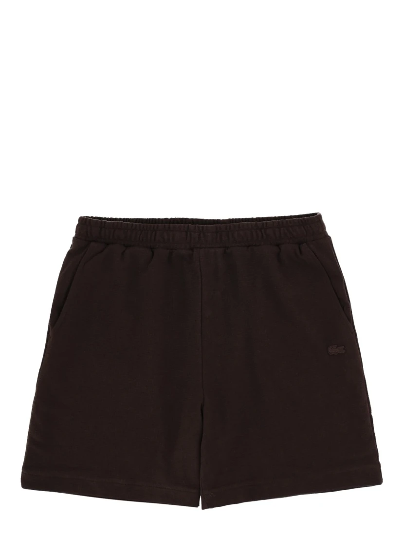 SHORTS IN COTONE CON LOGO