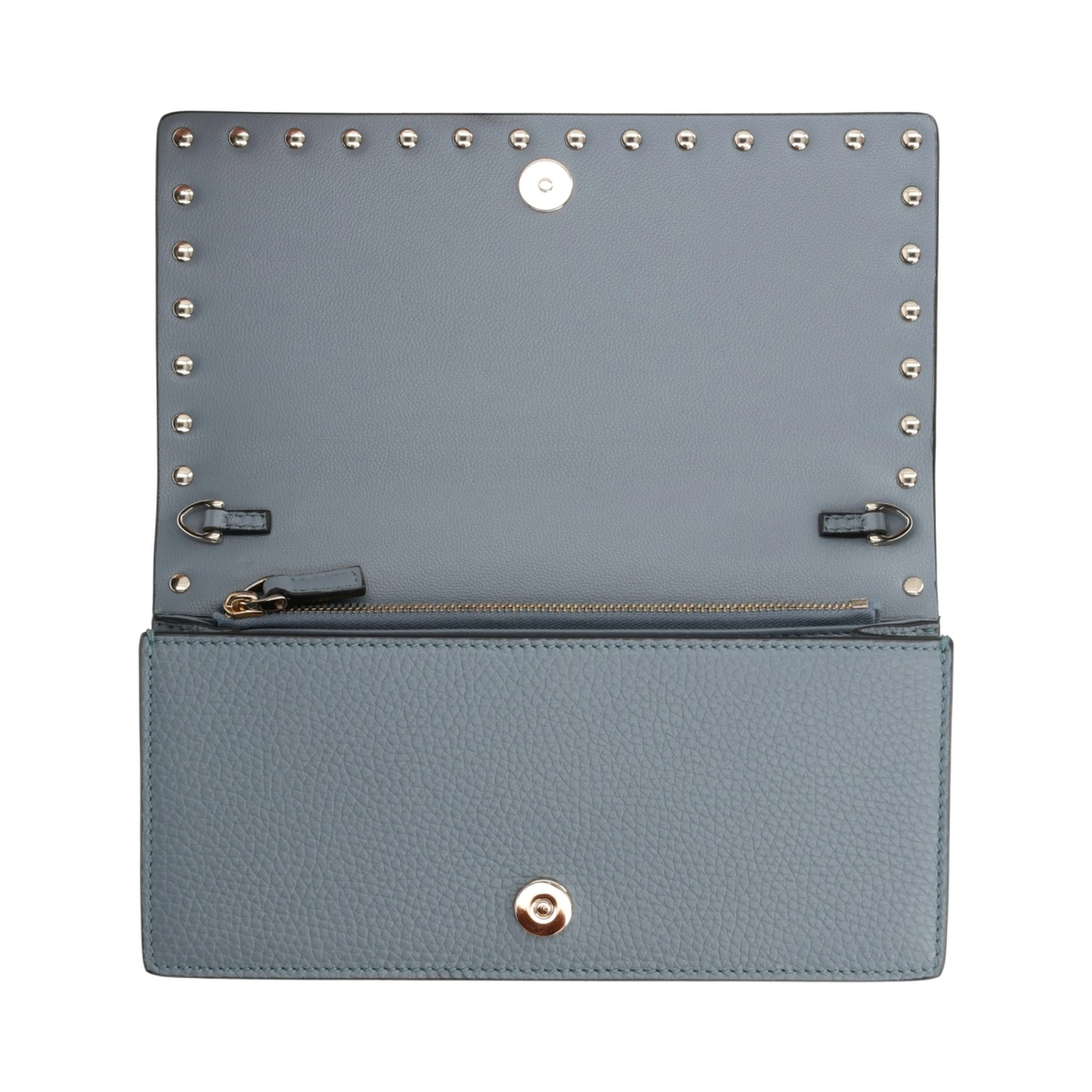 PORTAFOGLIO "ROCKSTUD" CON CATENA