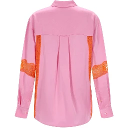 CAMICIA CON INSERTI IN PIZZO