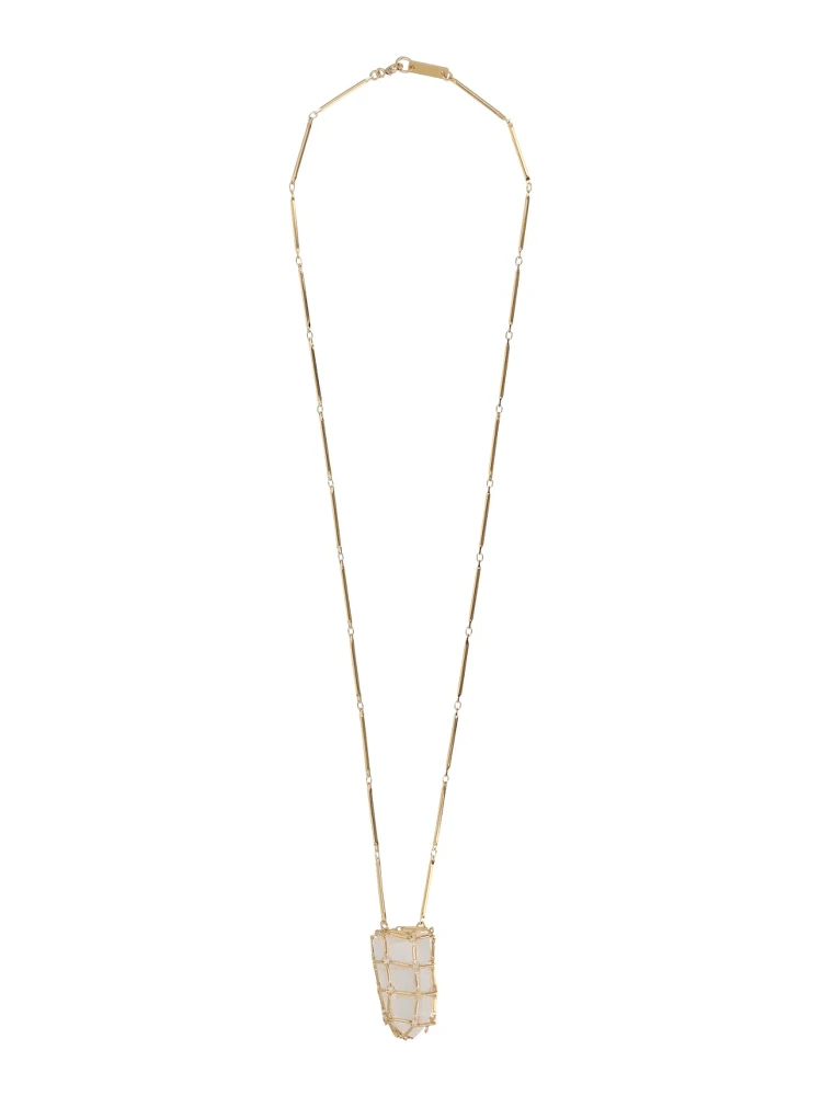 COLLANA CON PENDENTE "ROCK CRYSTAL" alternative