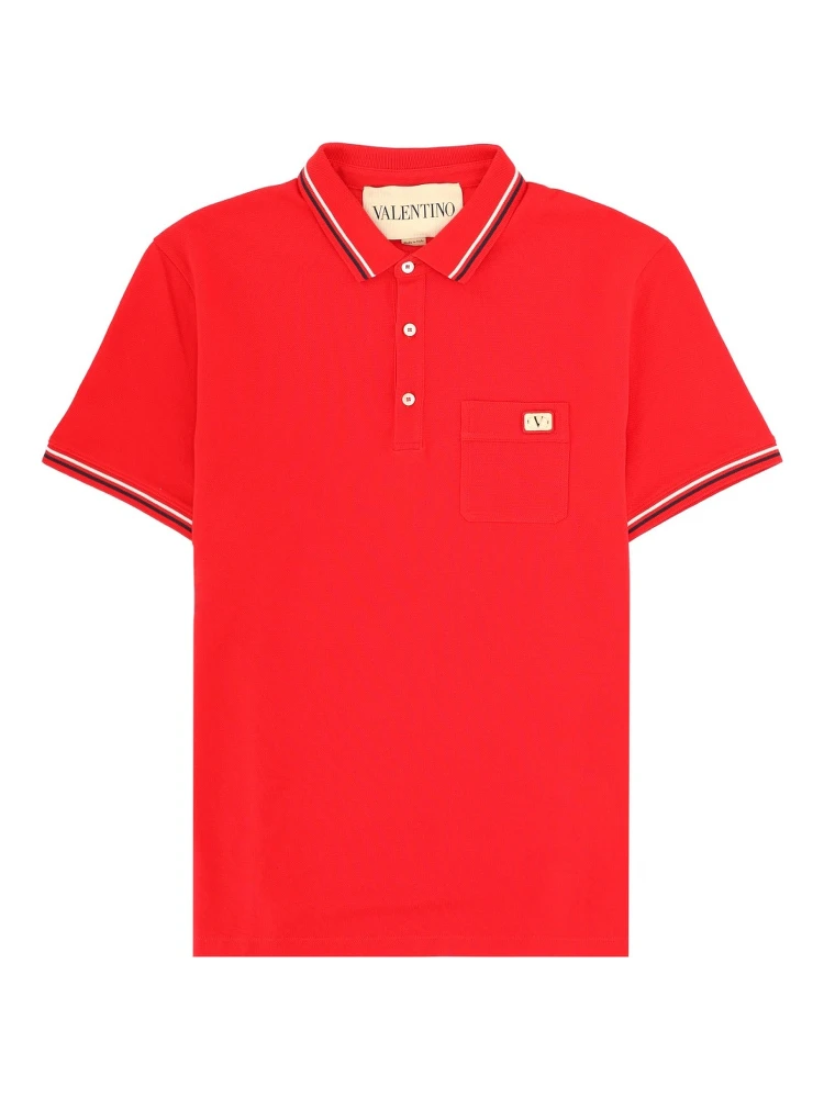 POLO CON PATCH LOGO