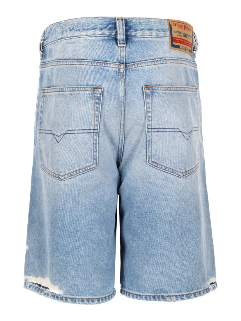 SHORTS IN DENIM