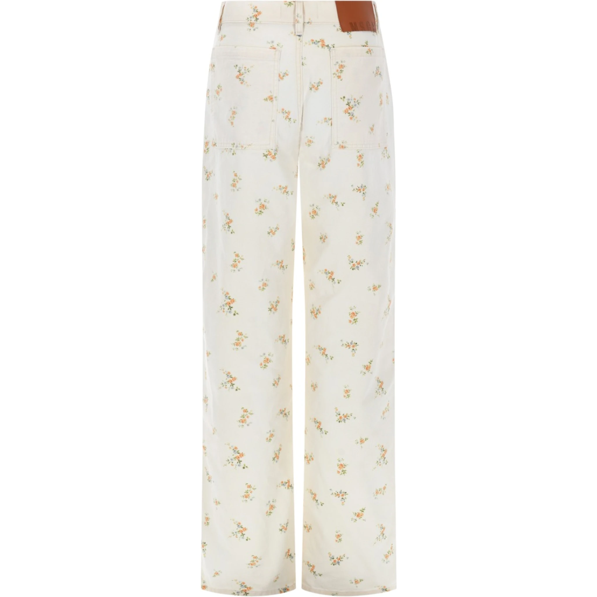 PANTALONE CON MOTIVO FLOREALE