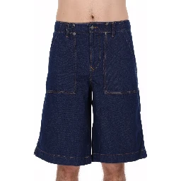 SHORTS IN DENIM DI COTONE