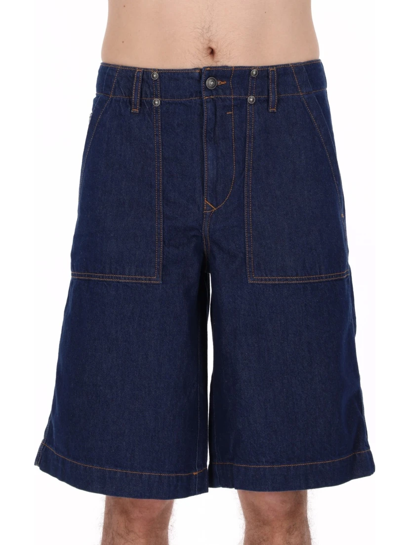 SHORTS IN DENIM DI COTONE
