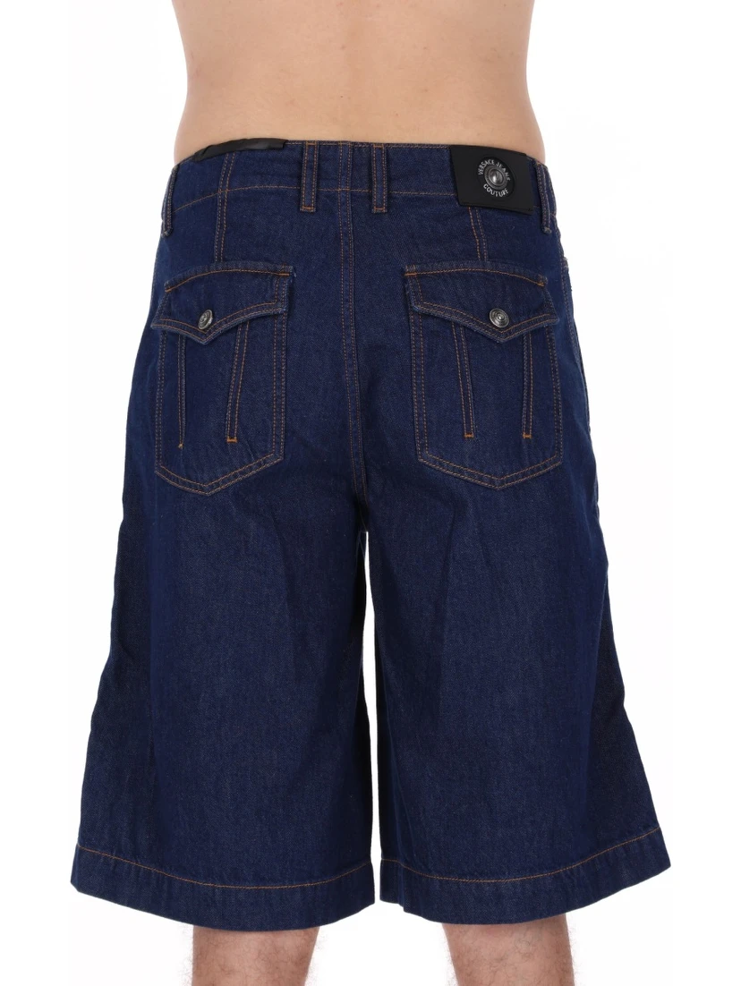SHORTS IN DENIM DI COTONE