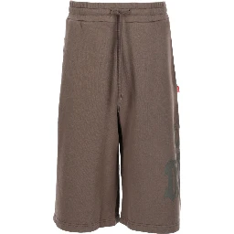 SHORTS "P-FROM" CON STAMPA