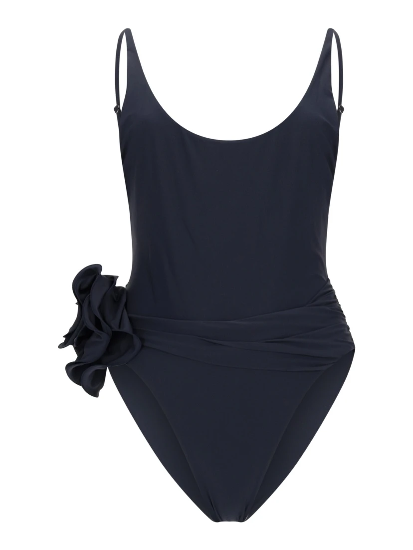 COSTUME DA BAGNO INTERO CON FIORE