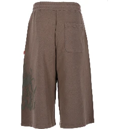 SHORTS "P-FROM" CON STAMPA