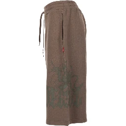 SHORTS "P-FROM" CON STAMPA