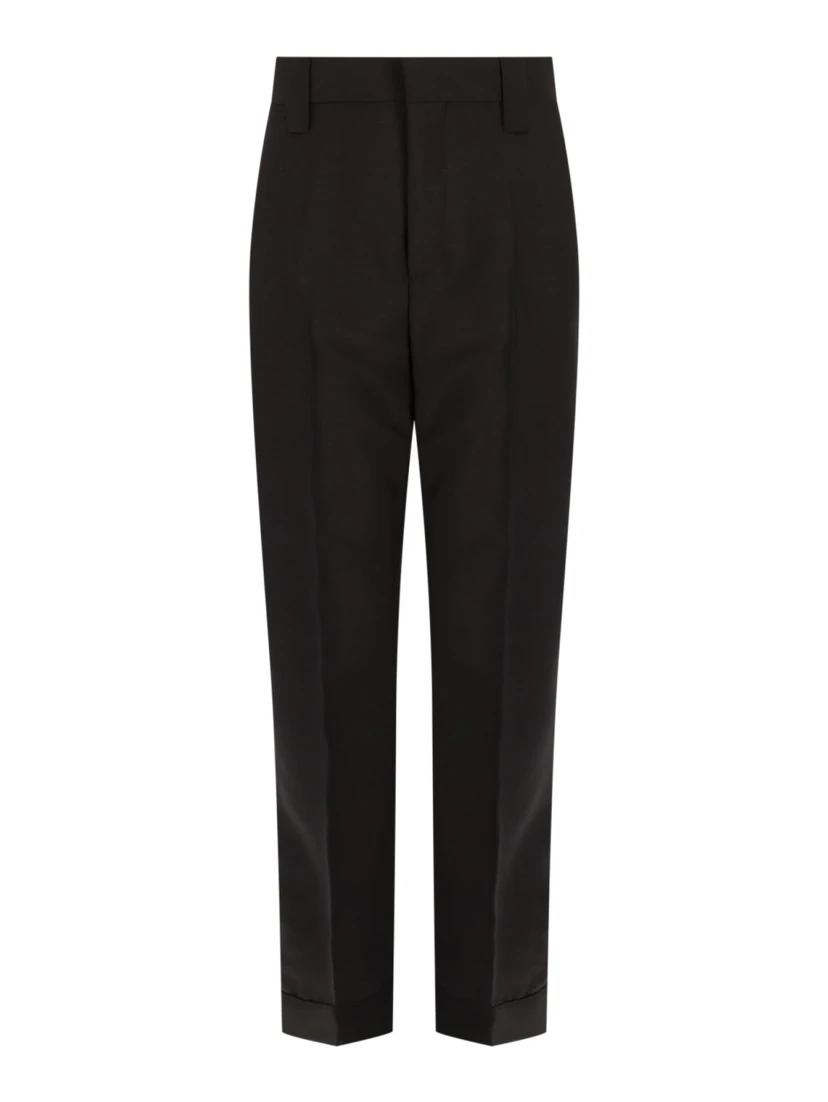 PANTALONE IN LANA E MOHAIR