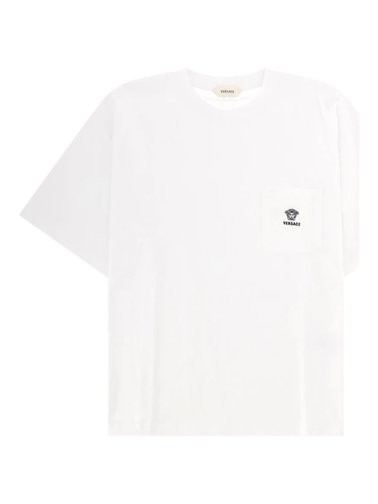 T-SHIRT CON TASCHINO E LOGO