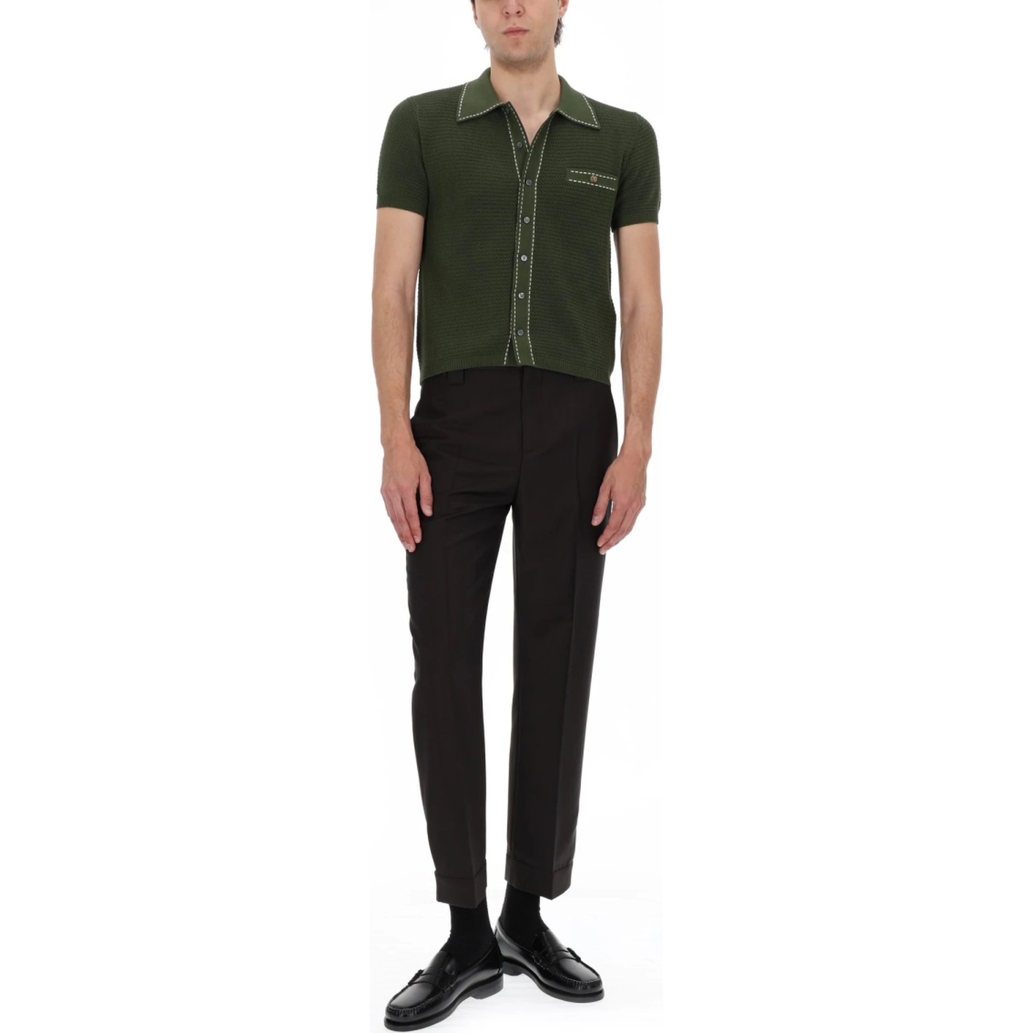 CAMICIA IN MAGLIA DI COTONE