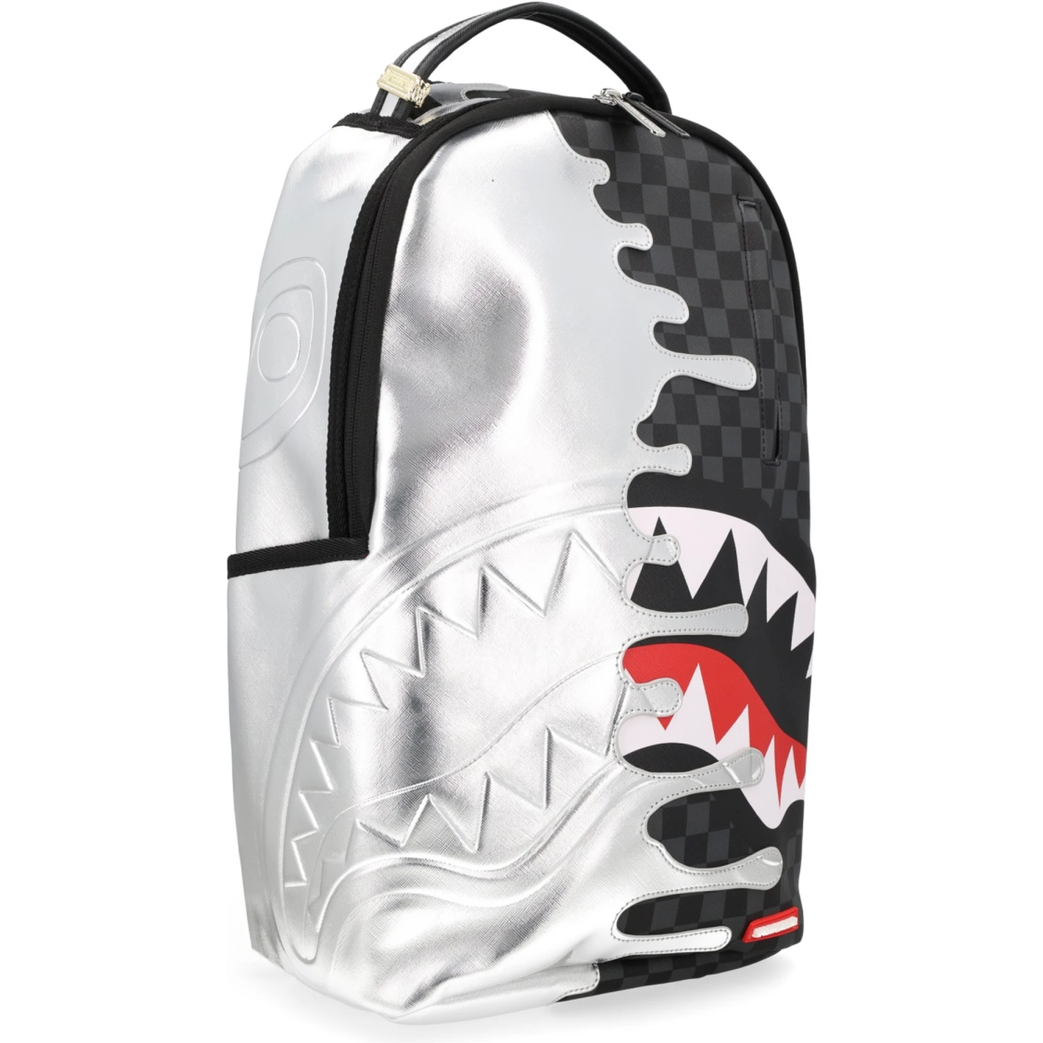 silver side drip backpack