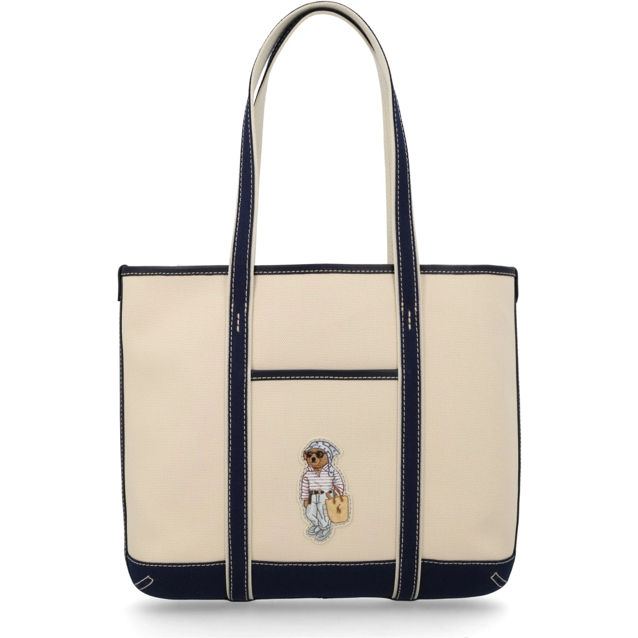 BORSA TOTE "BEAR CANVAS" SMALL
