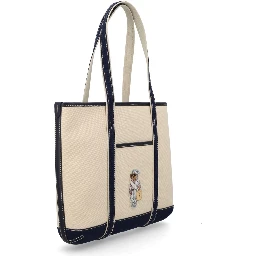BORSA TOTE "BEAR CANVAS" SMALL