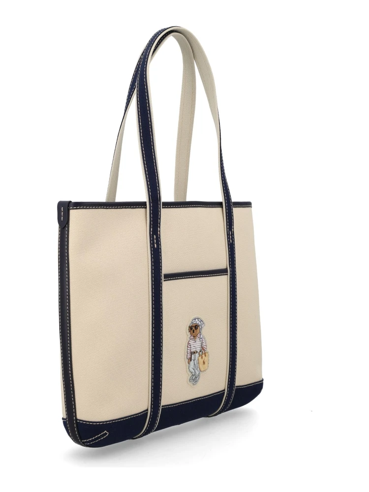 BORSA TOTE "BEAR CANVAS" SMALL alternative