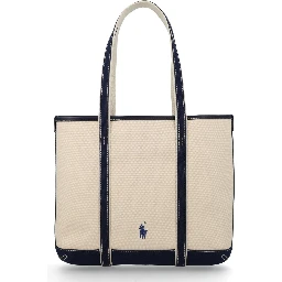 BORSA TOTE "BEAR CANVAS" SMALL