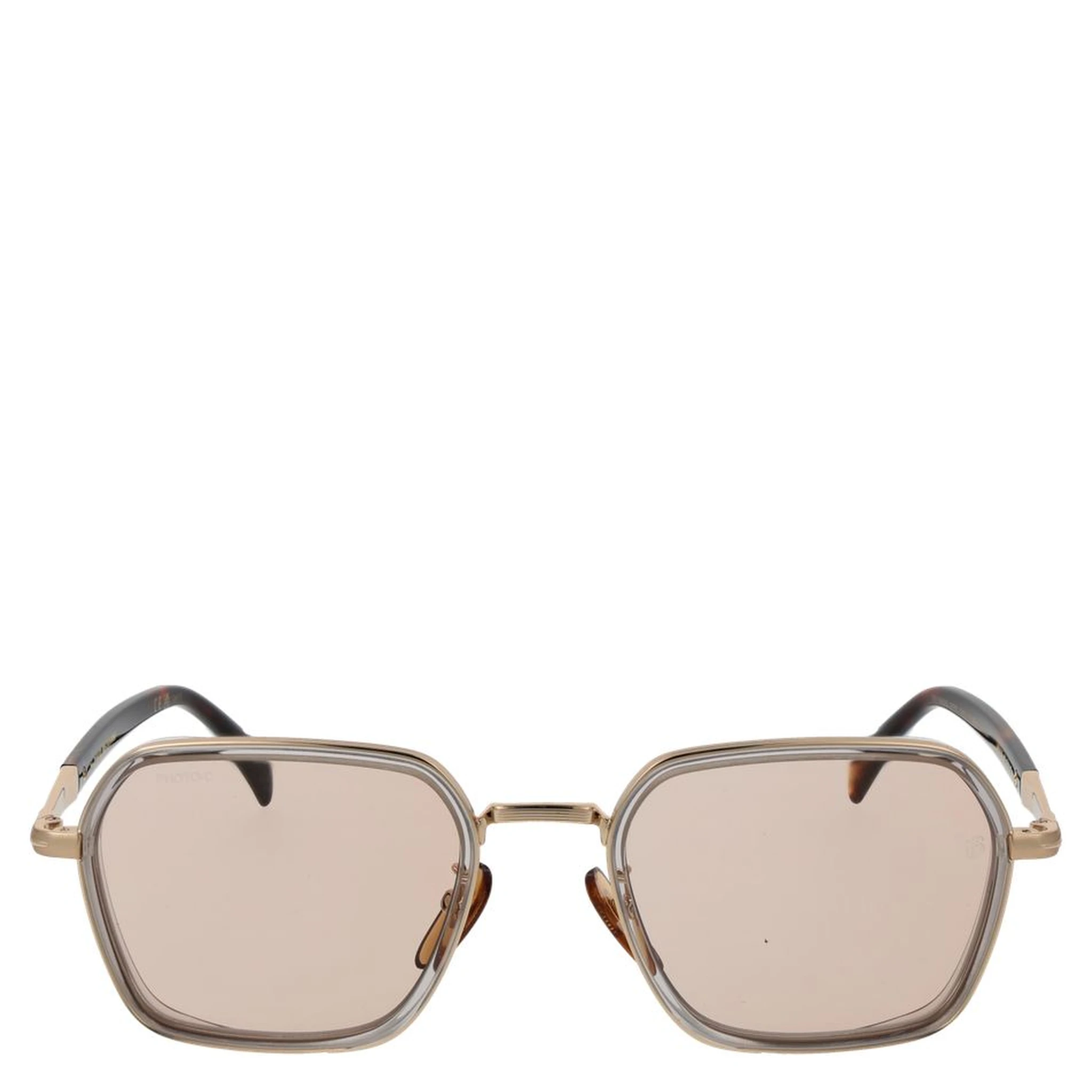 Rose Gold Metal Sunglasses