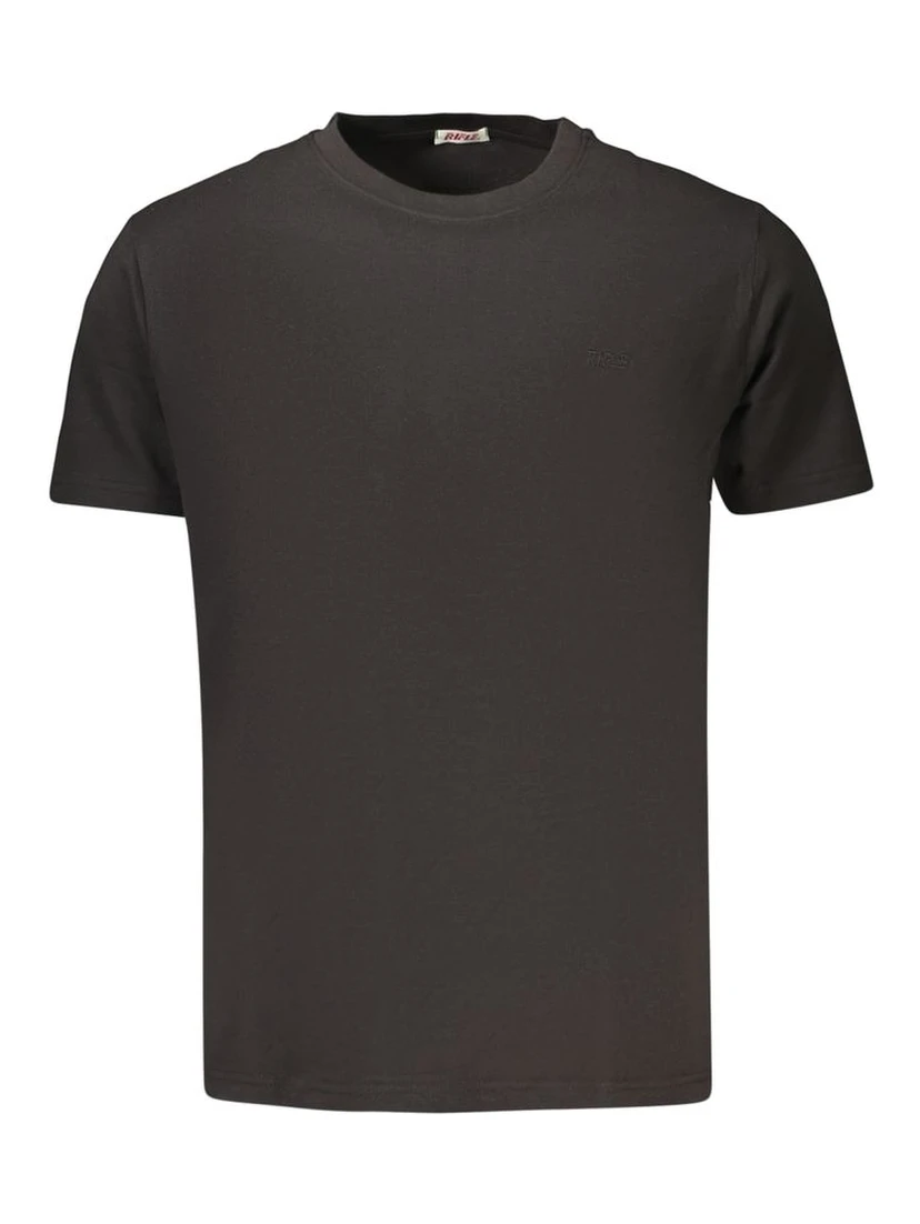 Black Cotton T-Shirt