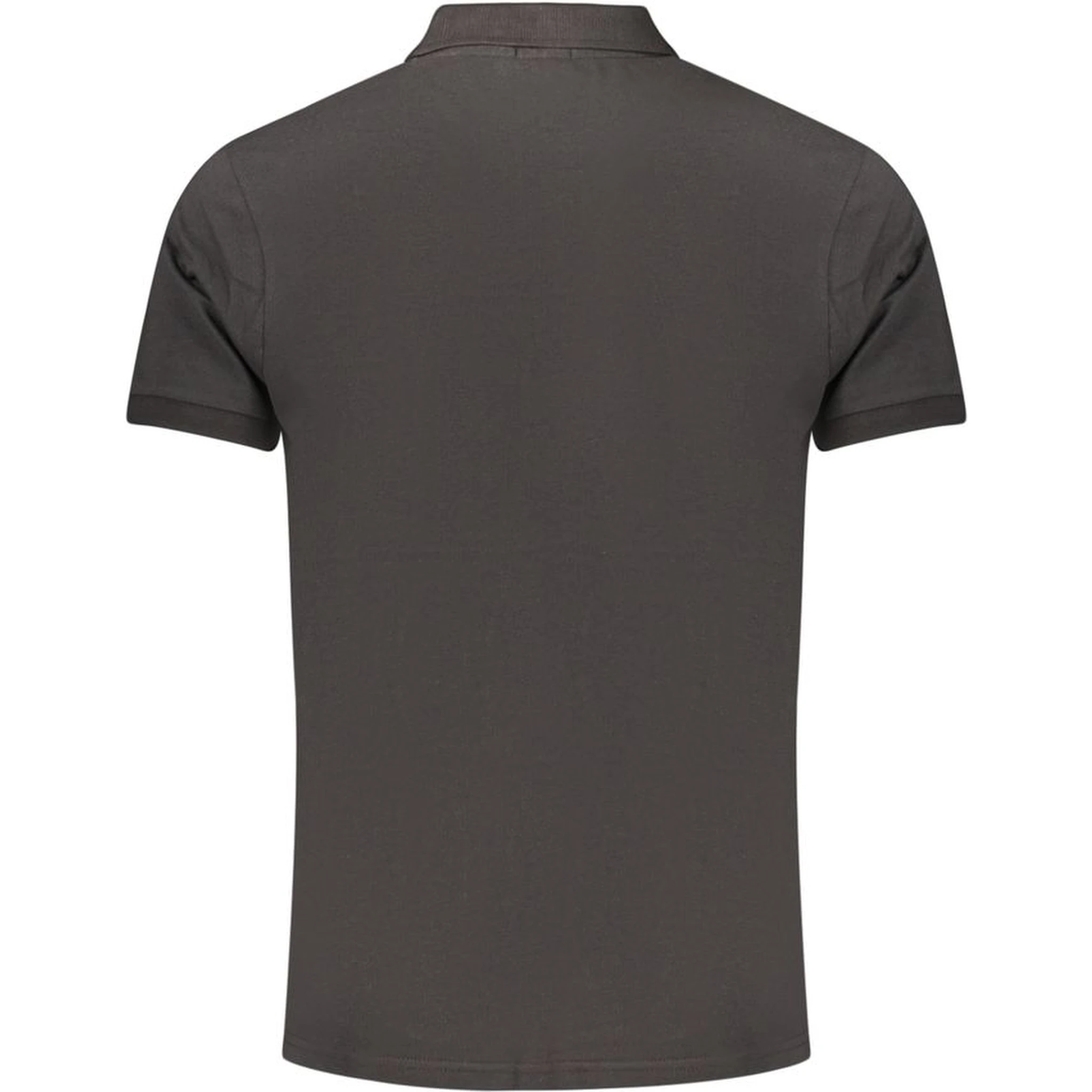 Black Cotton Polo Shirt