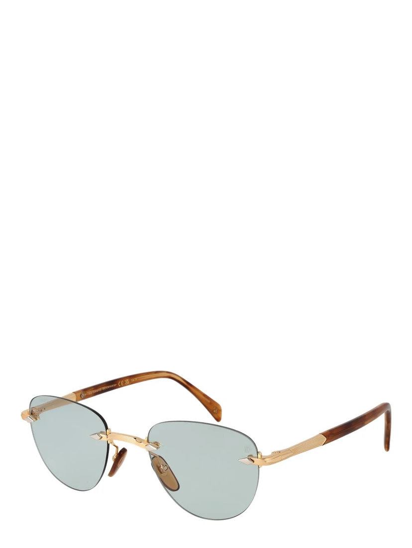 Gold Metal Sunglasses