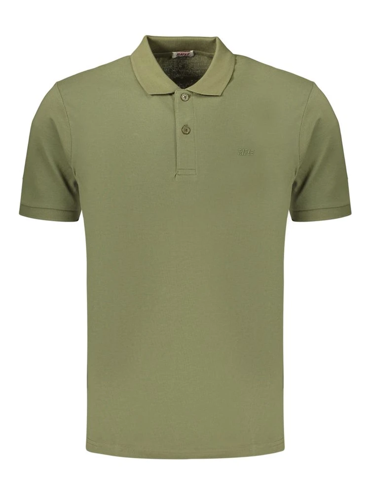 Green Cotton Polo Shirt