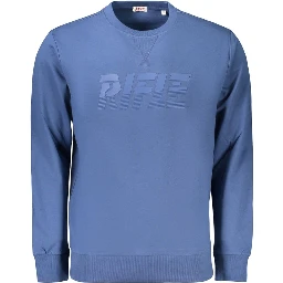 Blue Cotton Sweatshirt