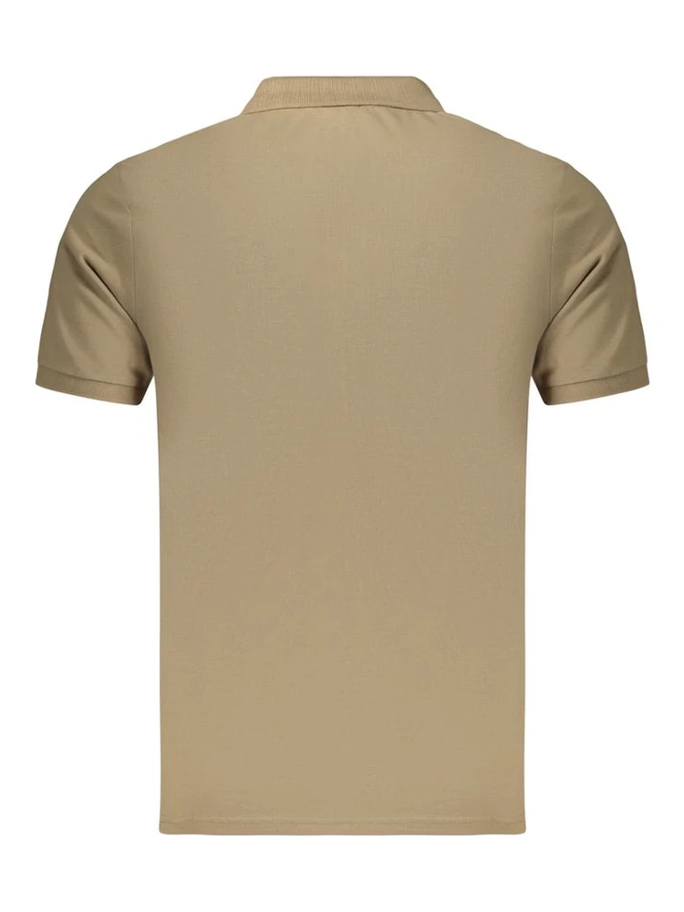 Brown Cotton Polo Shirt alternative