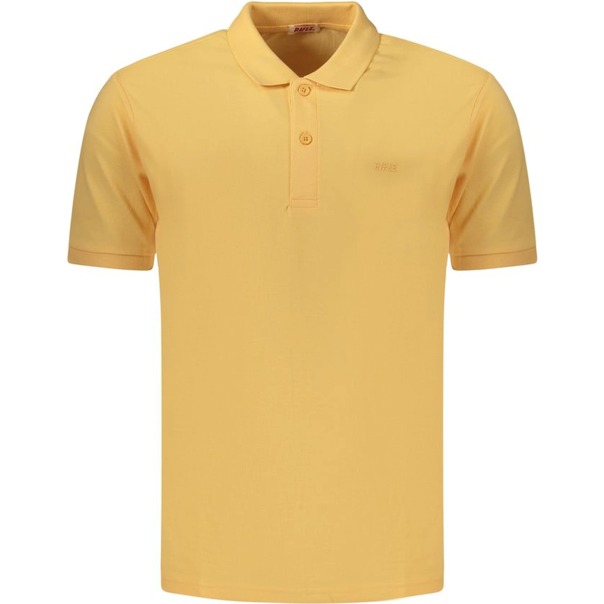 Orange Cotton Polo Shirt