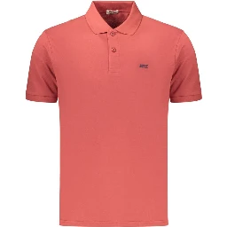 Red Cotton Polo Shirt