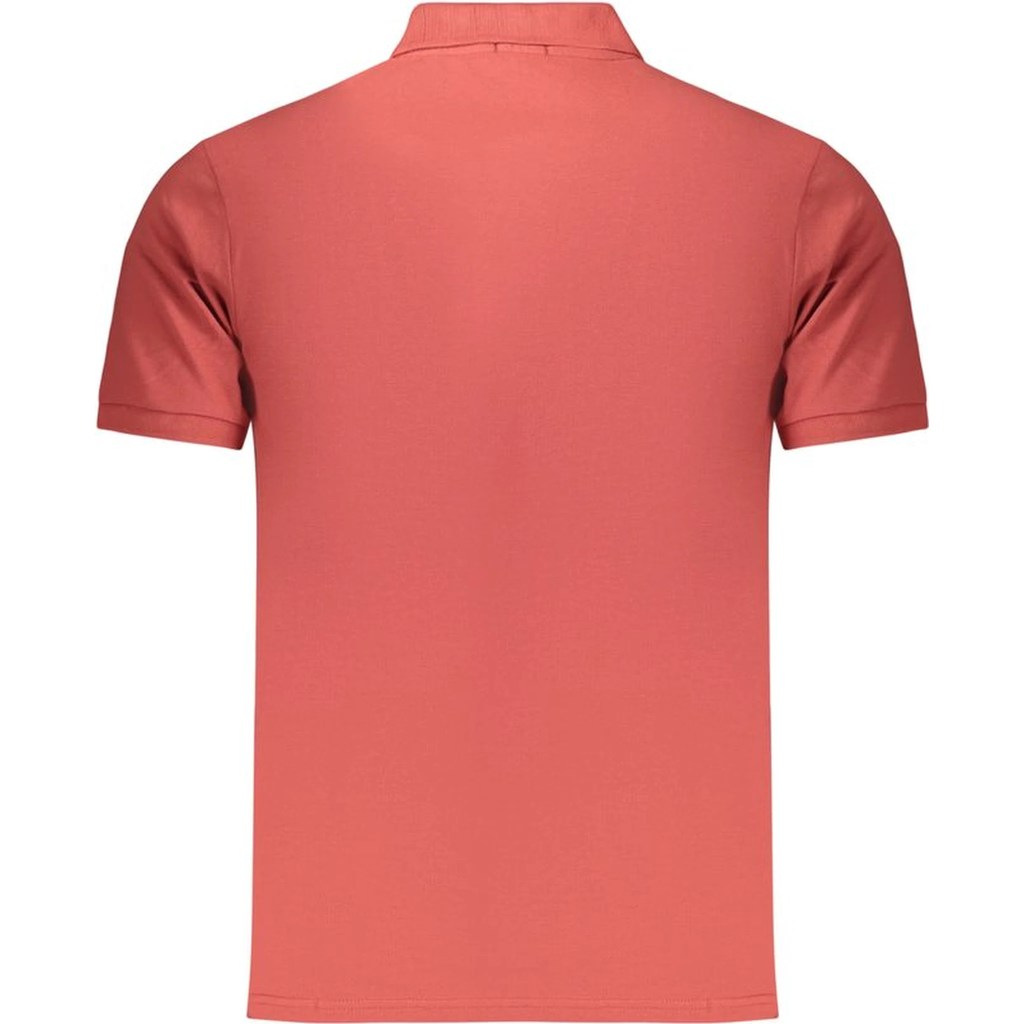 Red Cotton Polo Shirt