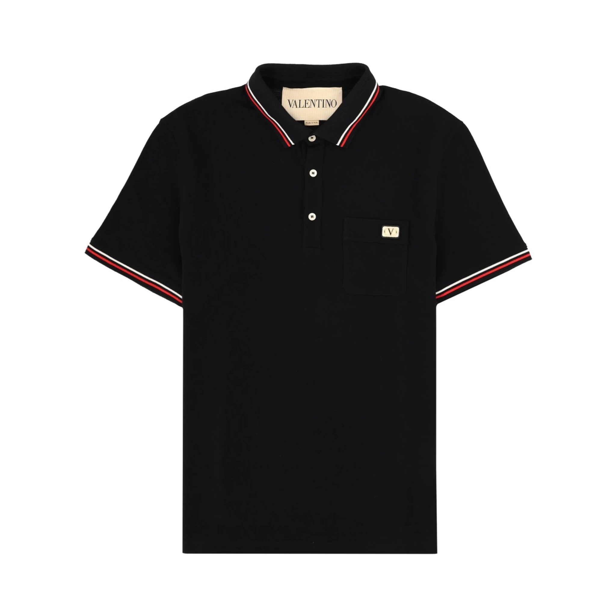 POLO CON PATCH LOGO