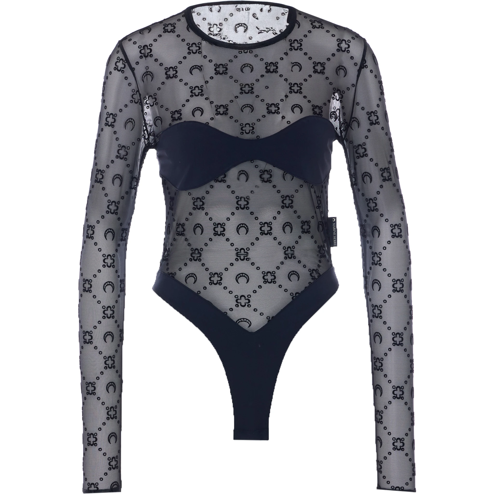 MARINE SERRE Top Black