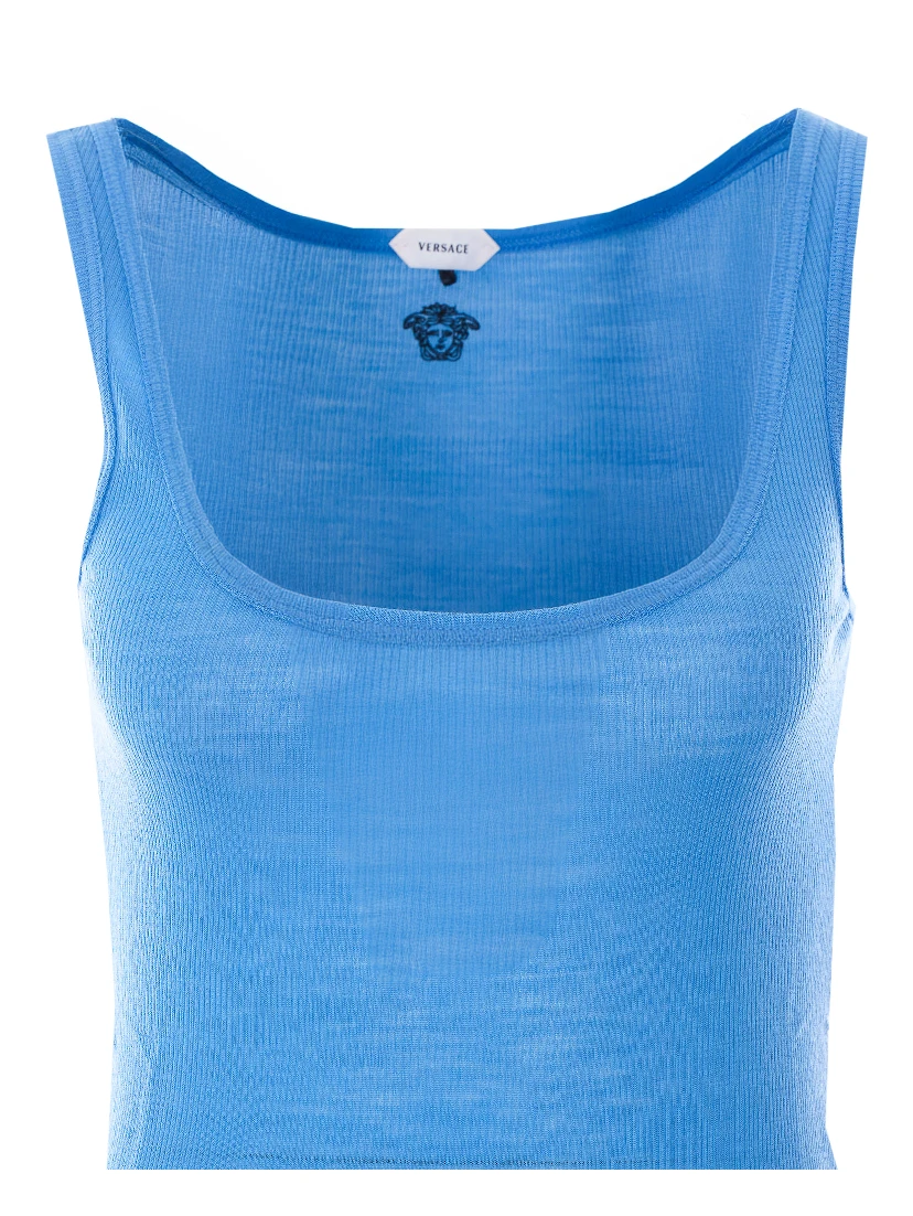 Versace T-shirts and Polos Blue