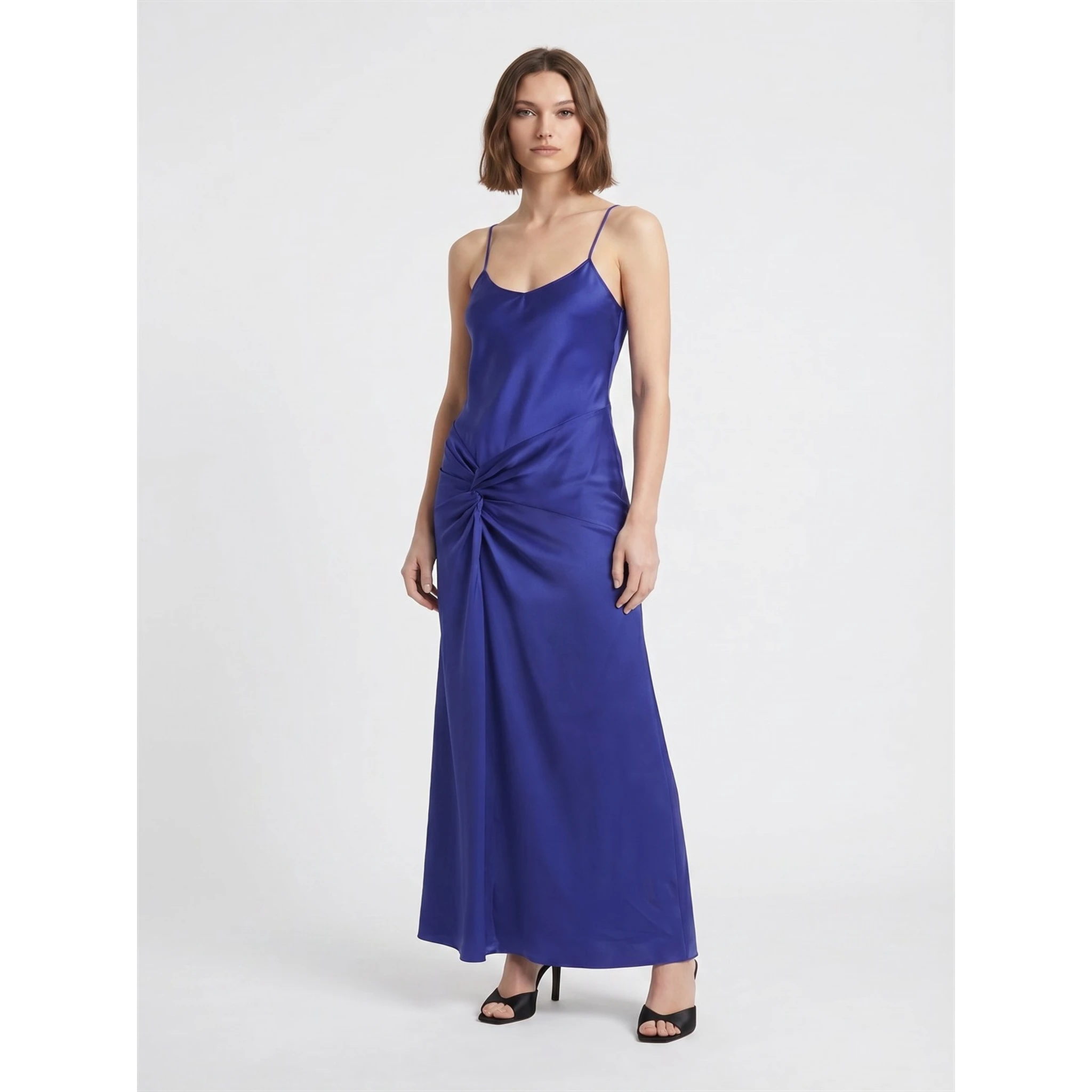 DRAPED CAMI GOWN