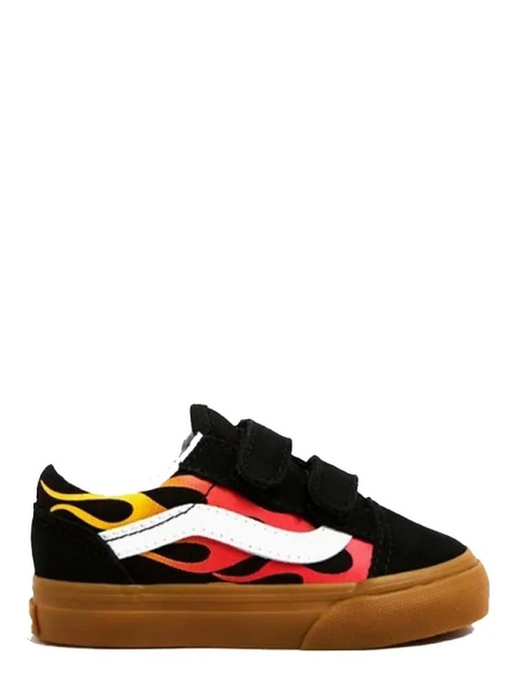 old skool v flame black/gum
