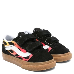 old skool v flame black/gum
