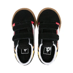 old skool v flame black/gum