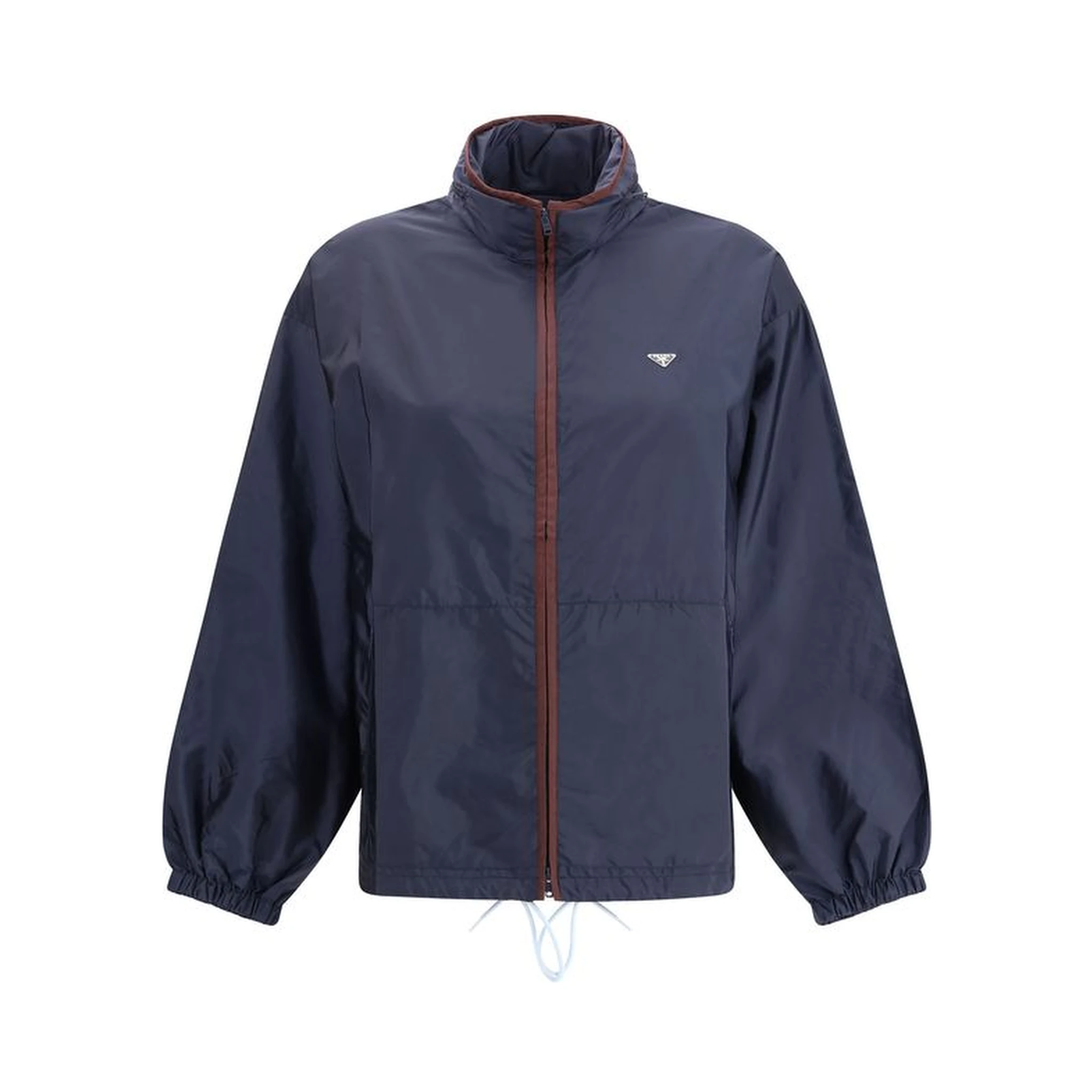 Blue Polyamide Shell Jacket