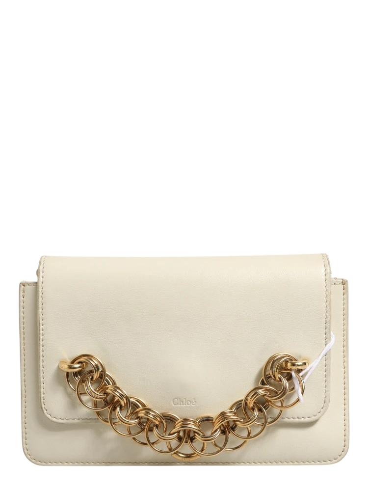 Drew Bijou Leather Clutch Small
