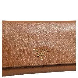 Brown and Gold Wallet Strap
