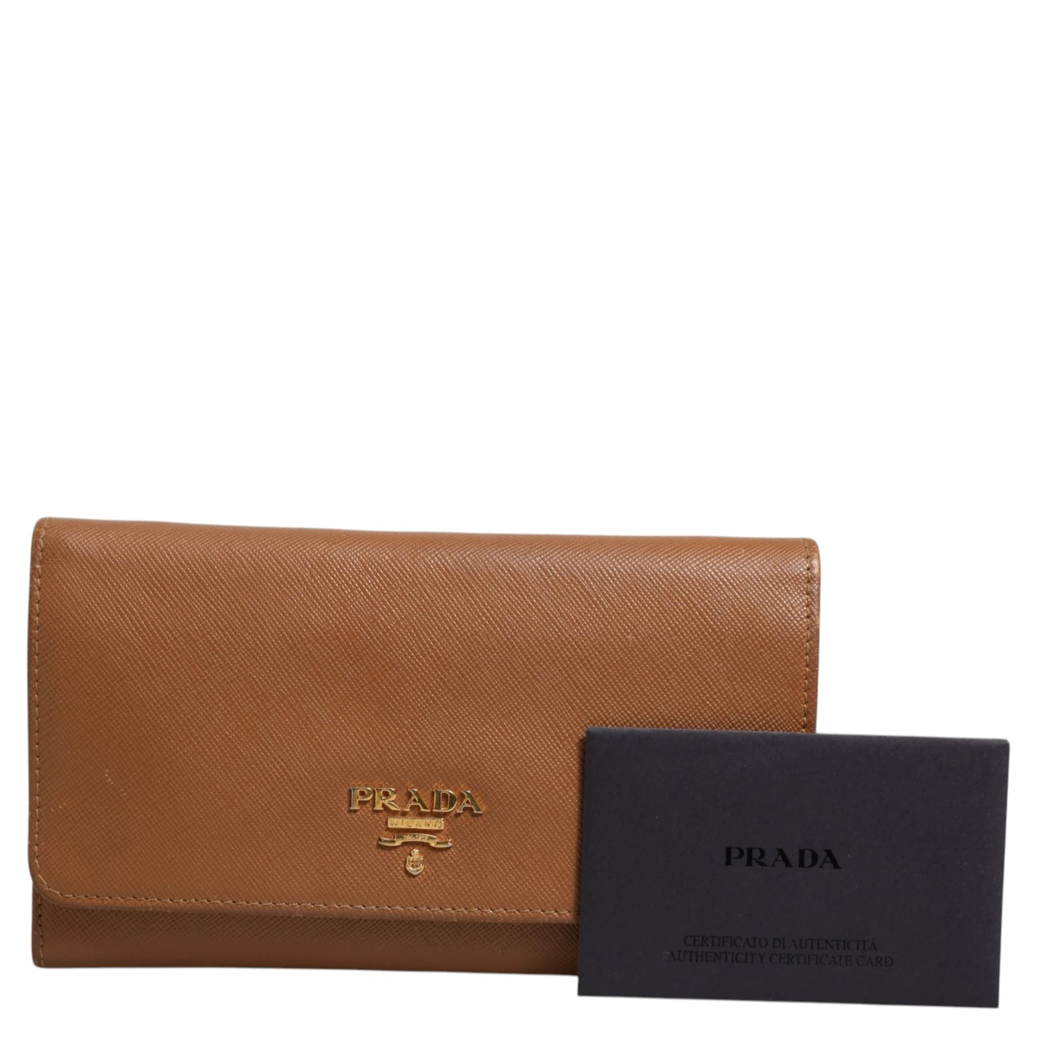 Brown and Gold Wallet Strap