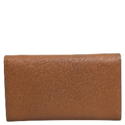Brown and Gold Wallet Strap