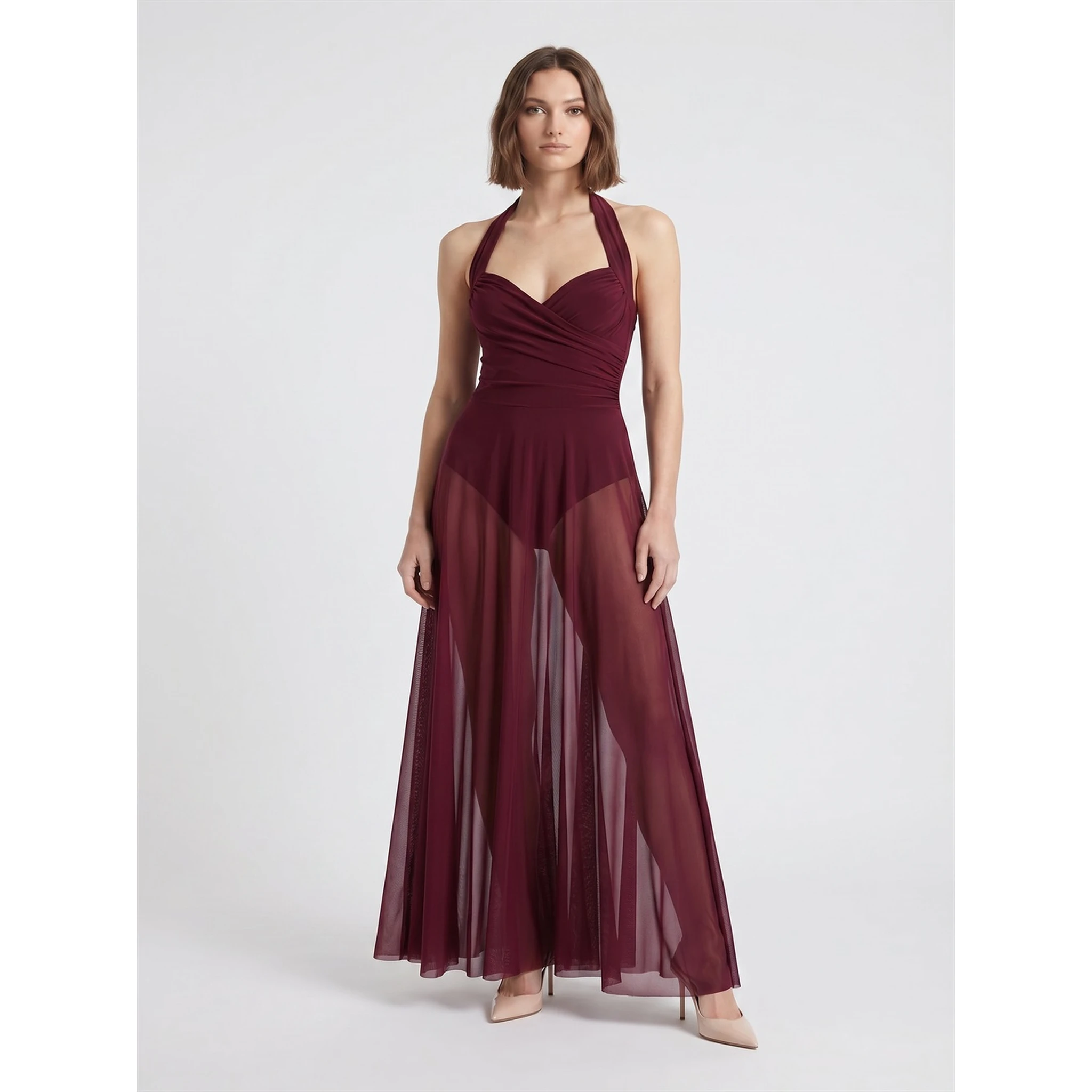 CAYLA FLARED GOWN