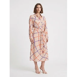 FLOUNCED DRESS