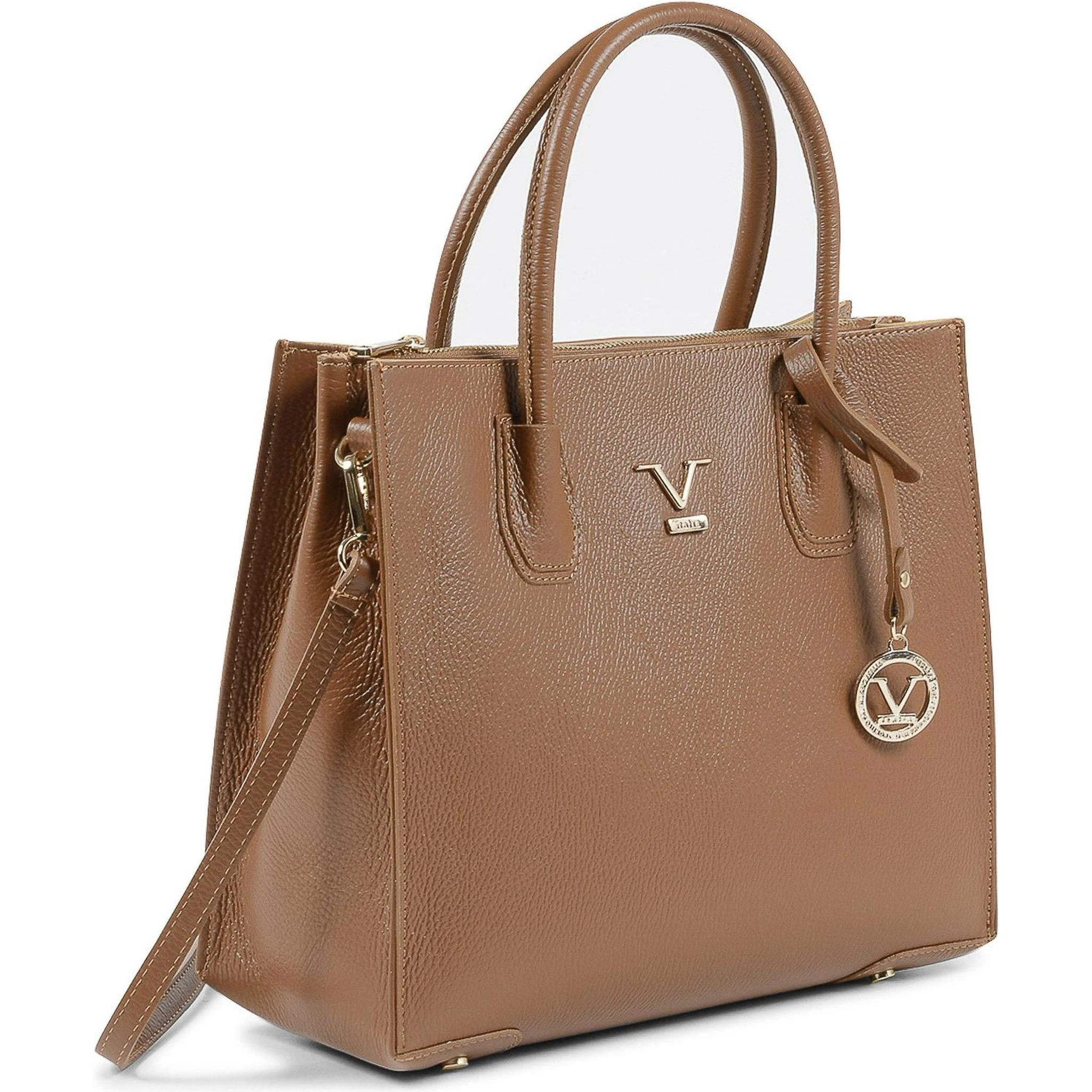 Brown Leather Tote Bag